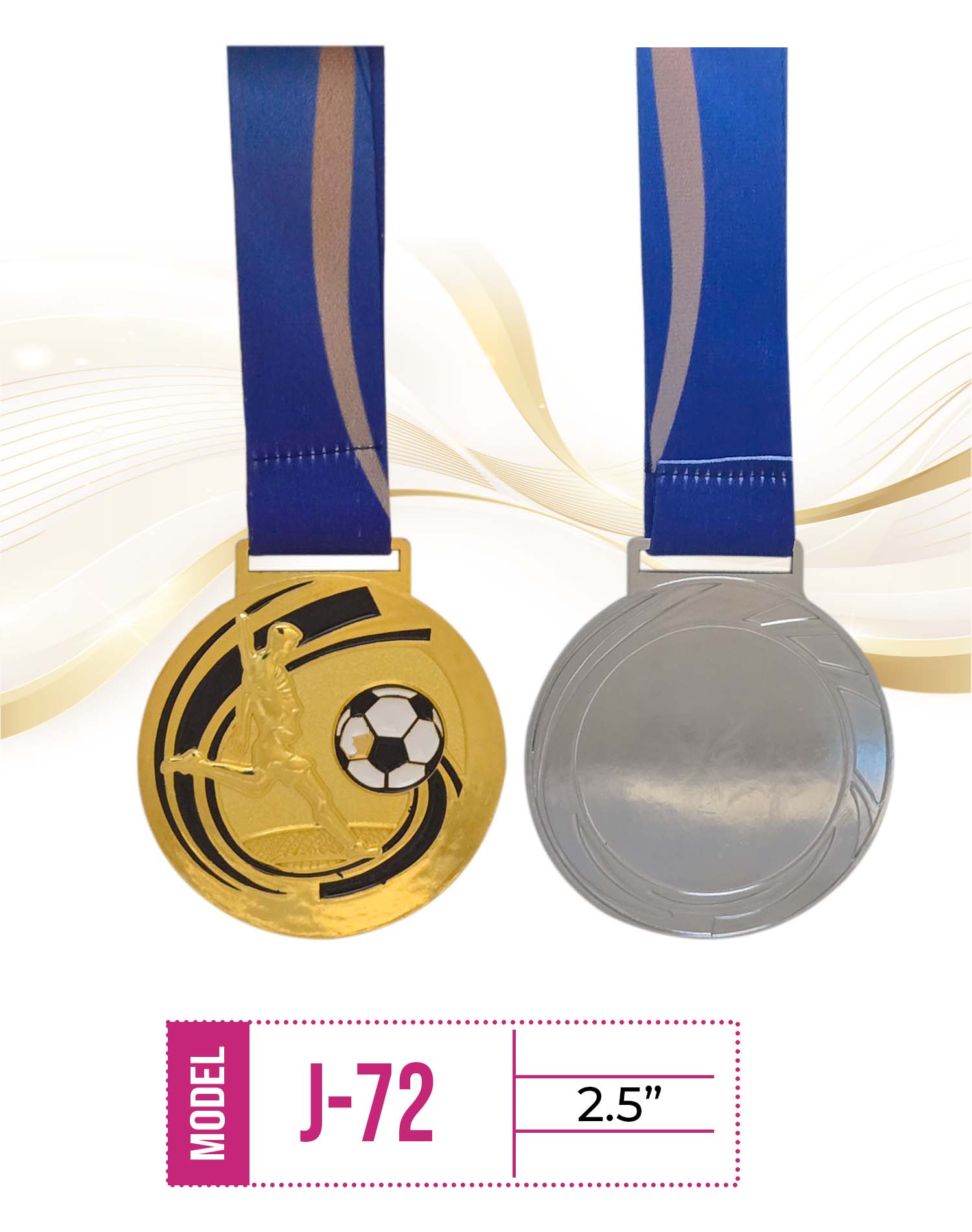 Metal Medals J72