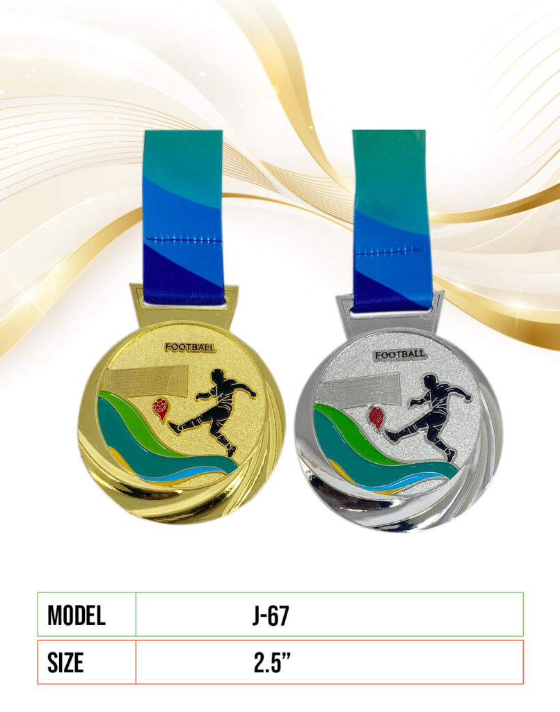 Metal Medals J67