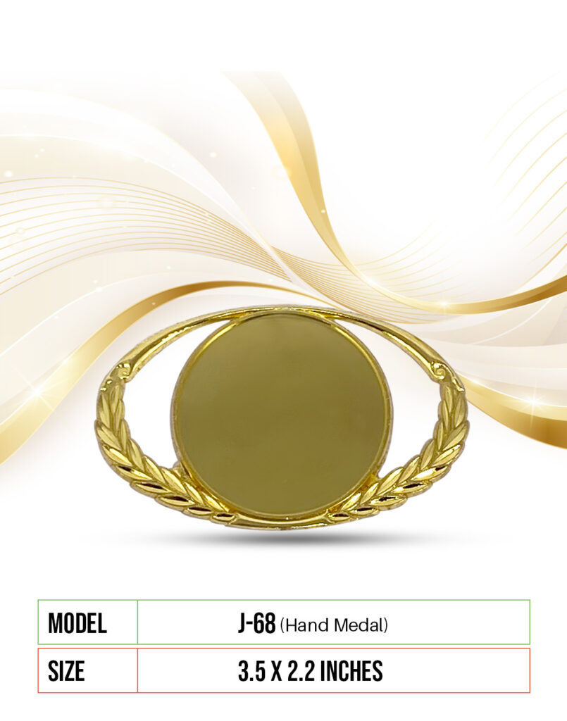 Metal Medals J68