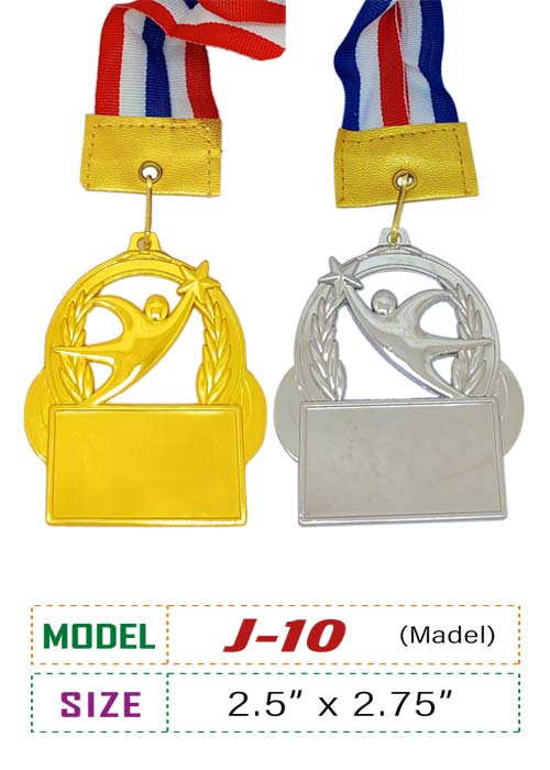 Metal Medals J 10