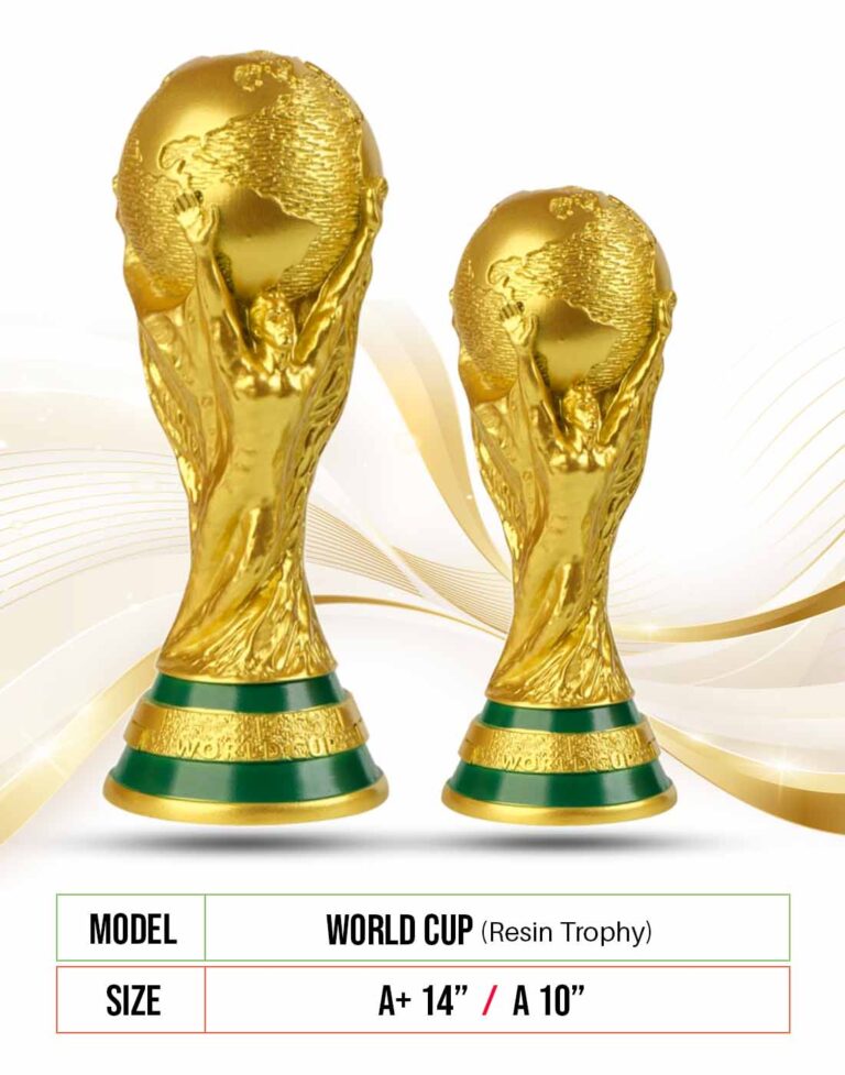 World Cup Metal Trophy