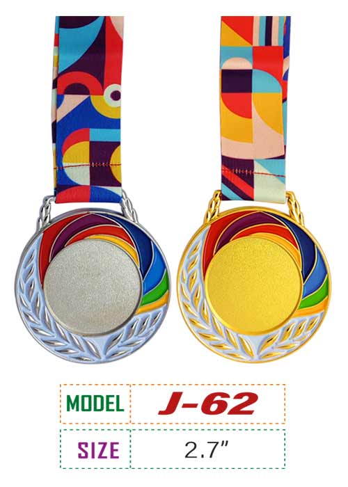 Metal Medals J62
